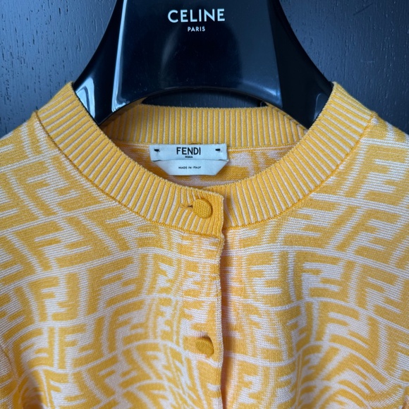 Fendi Cropped Cardigan - Picture 2 of 5